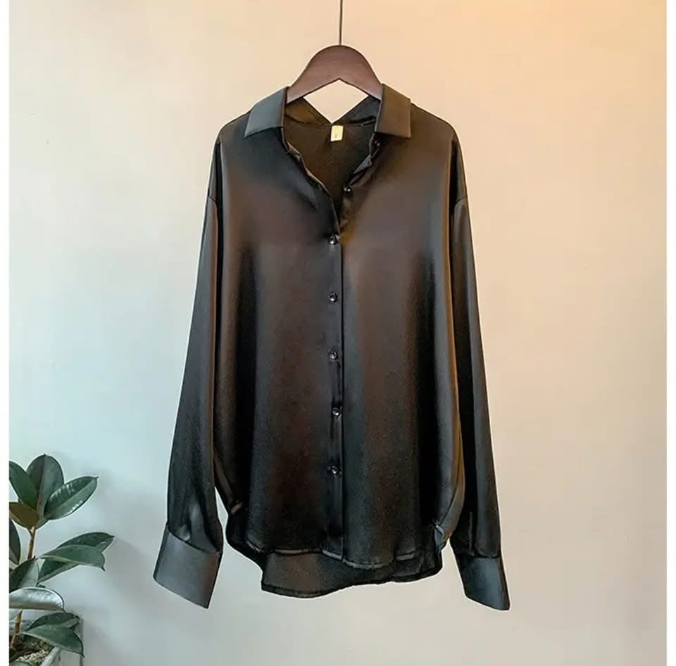 Black stain blouse