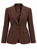 Elora brown blazer