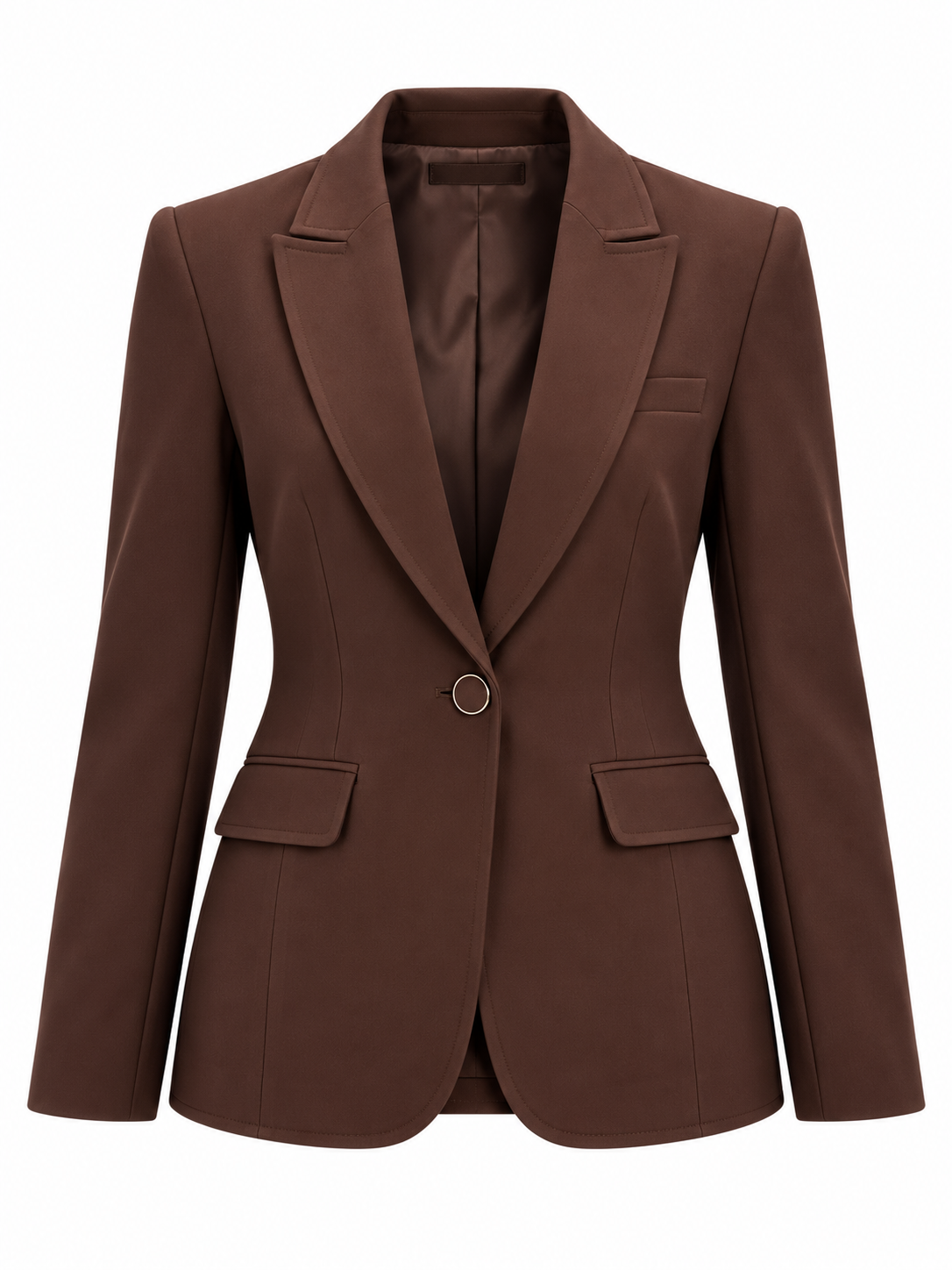 Elora brown blazer