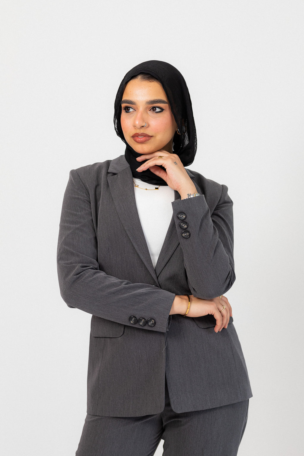 classic grey suit