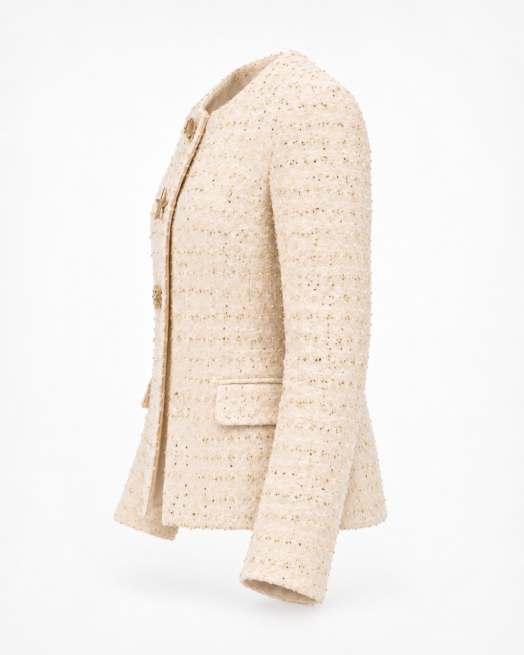 Strass beige blazer