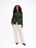 Royal green blazer
