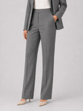 grey formal pants