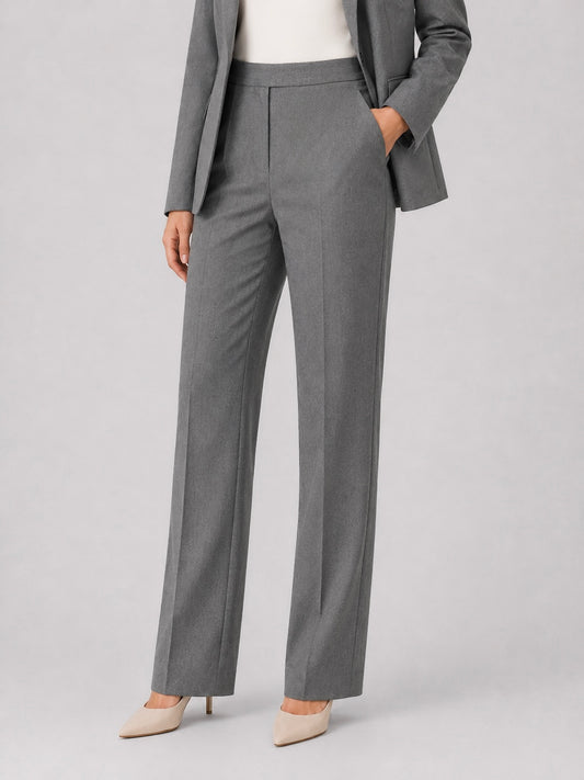 grey formal pants