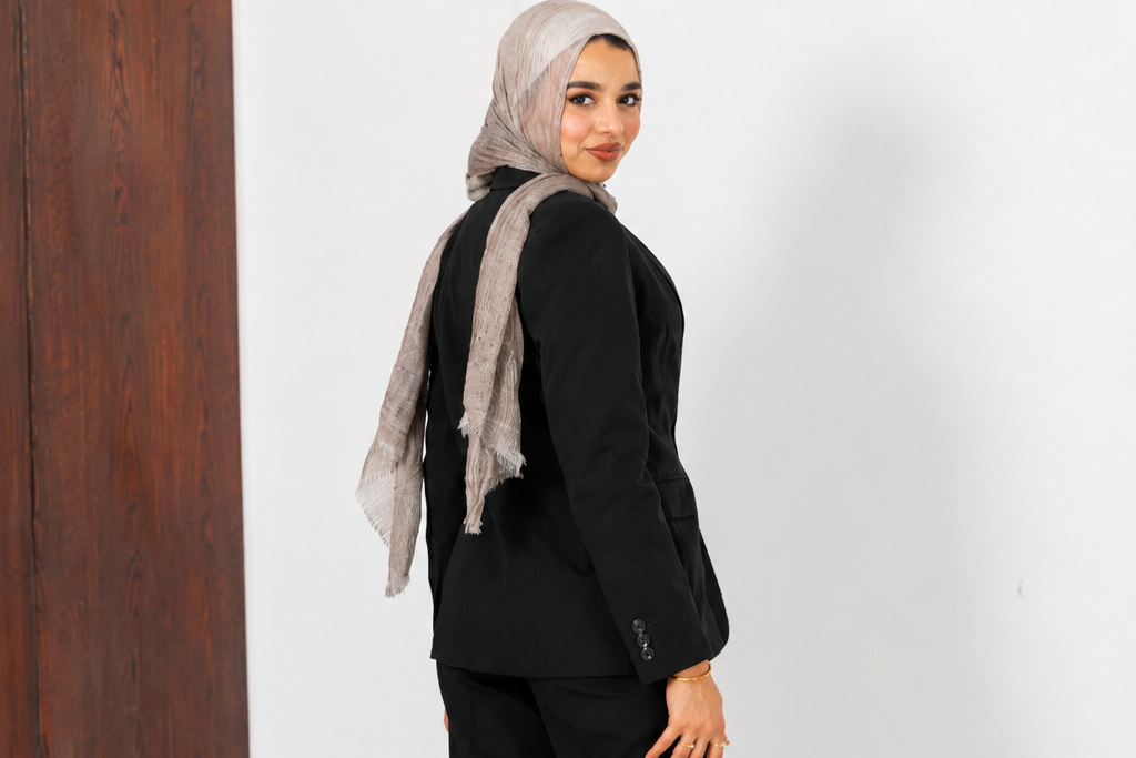 classic black blazer