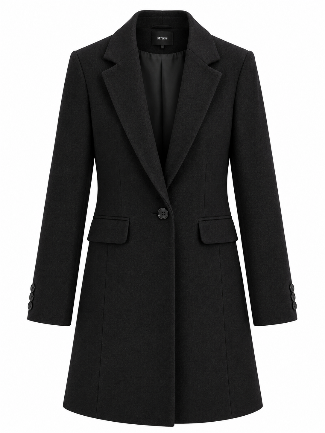 Classic black coat
