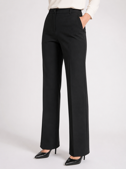 tailored black trouser