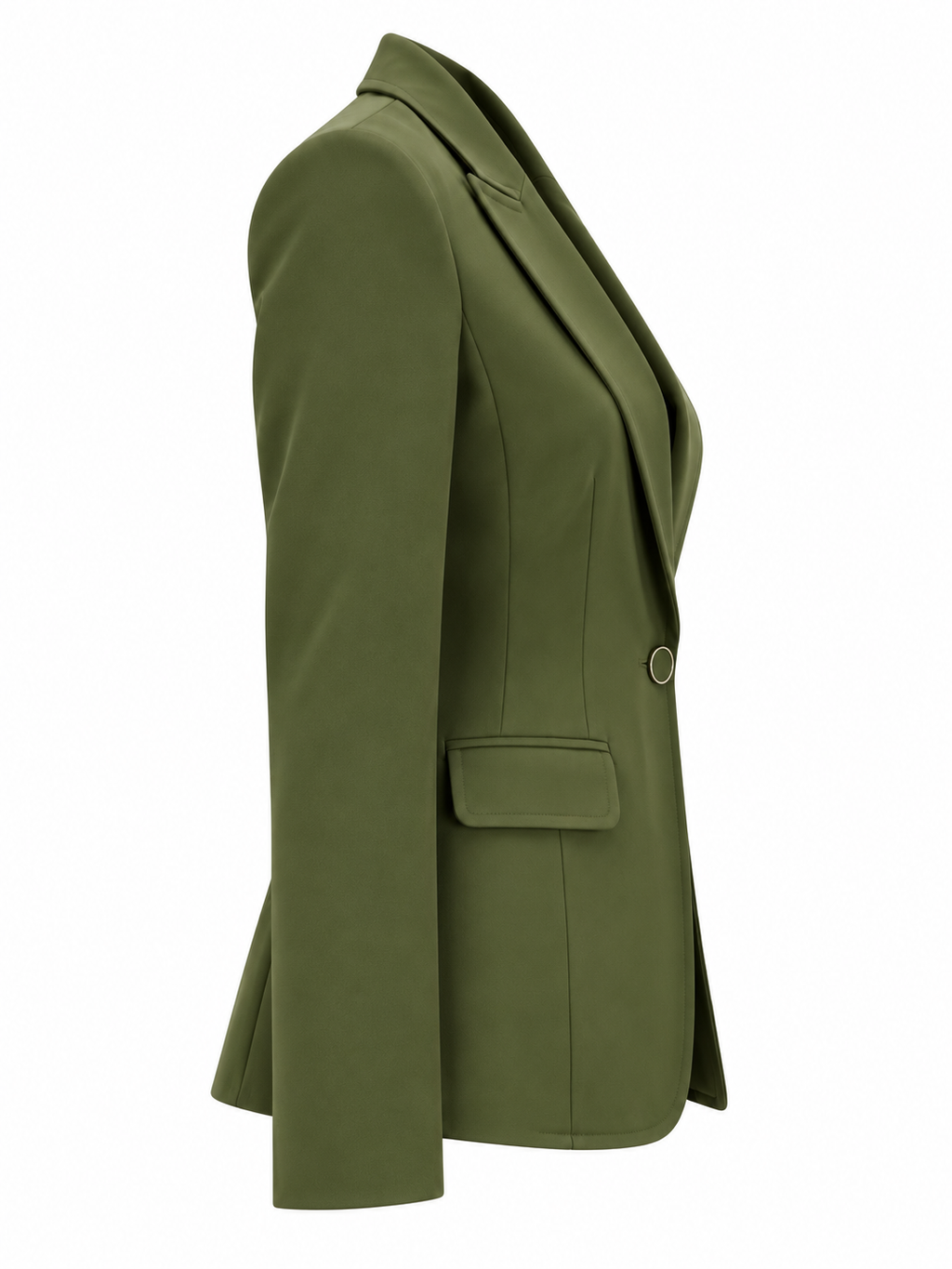 Elora olive green blazer