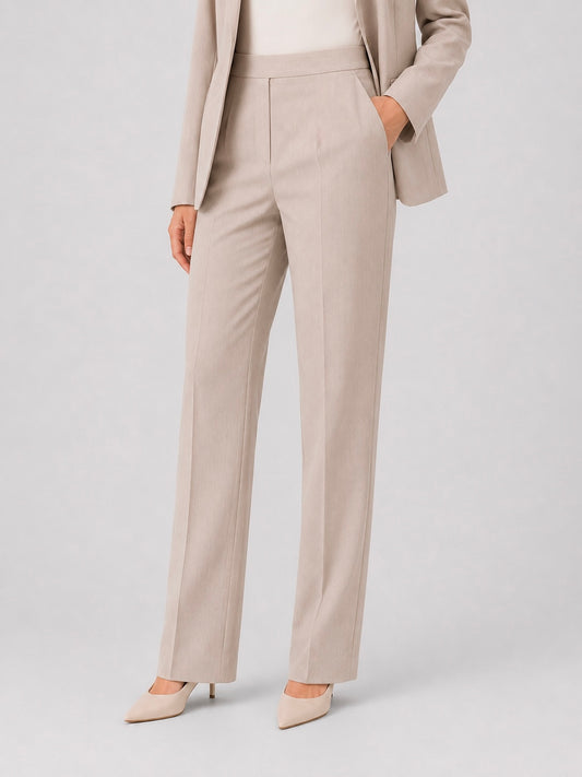 beige formal pants