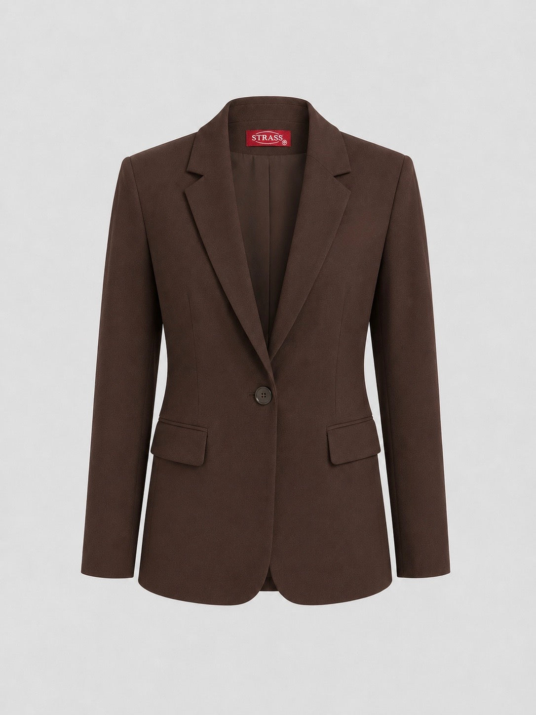 classic brown blazer