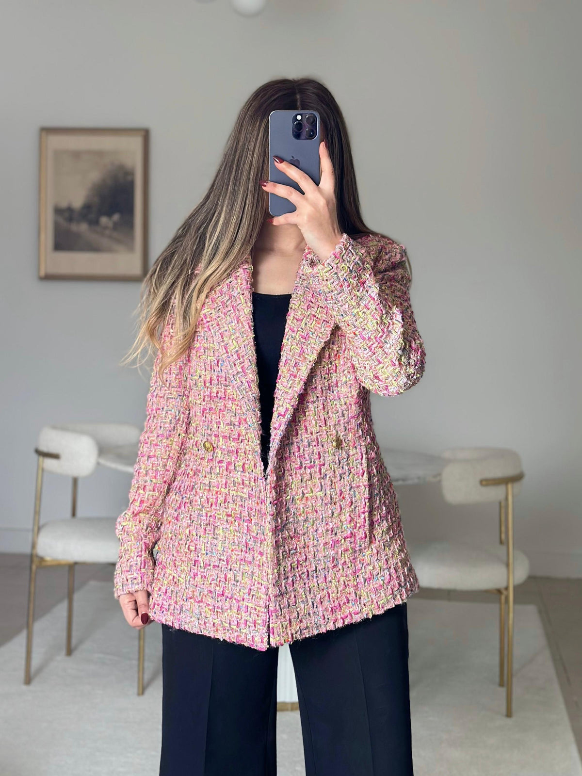Jakar pink blazer