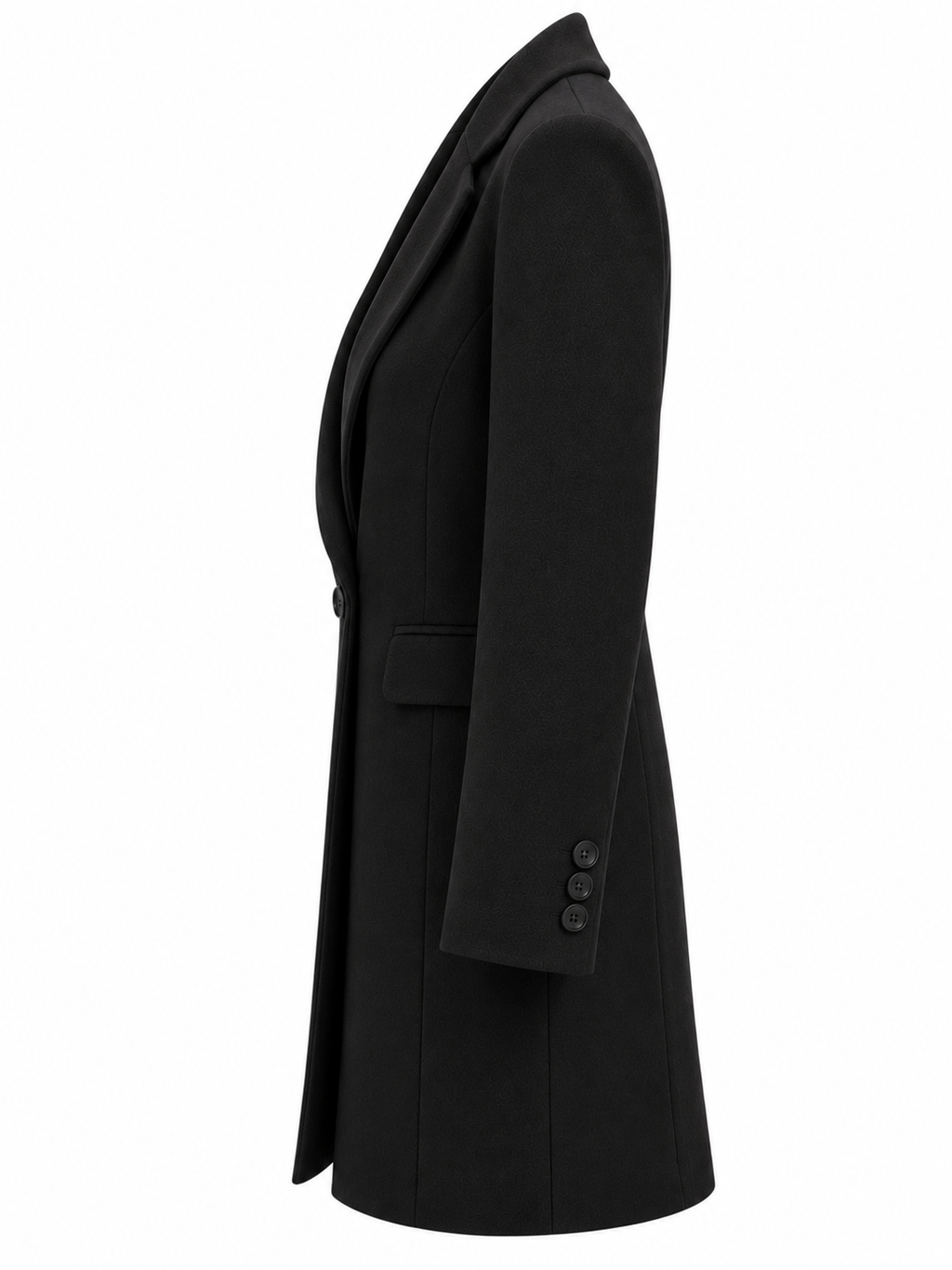 Classic black coat