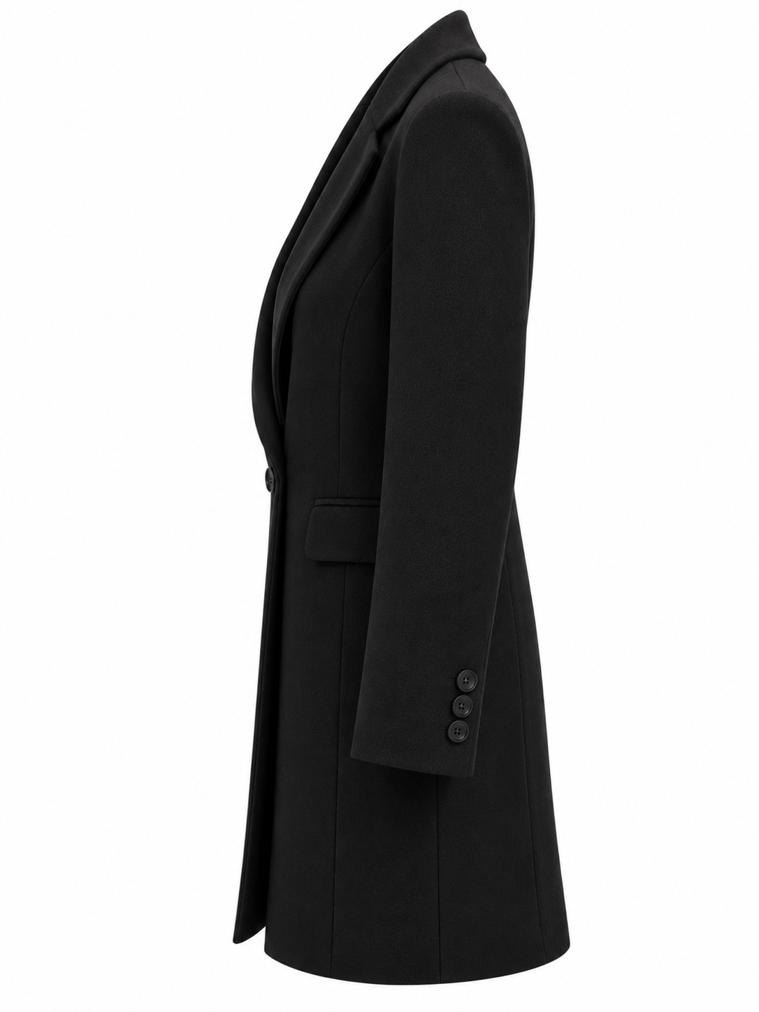 Classic black coat
