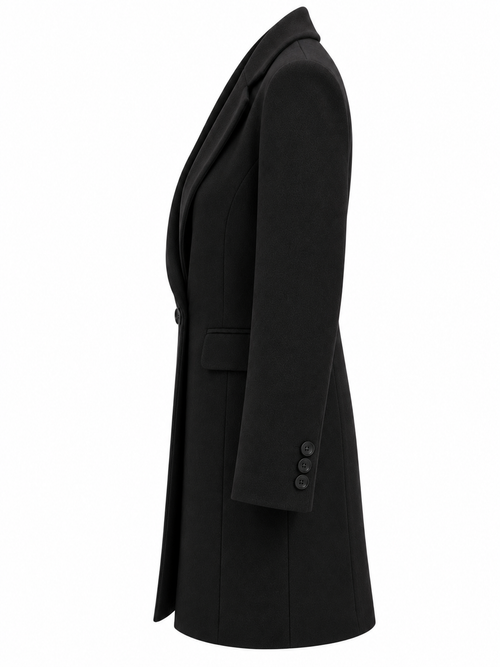 Classic black coat