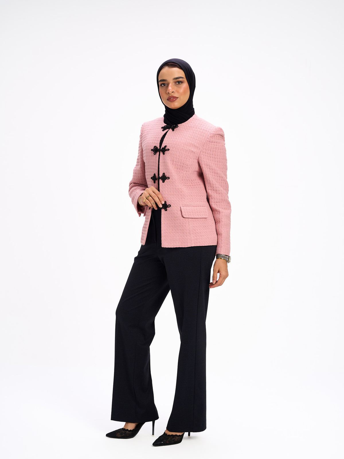 Royal pink blazer