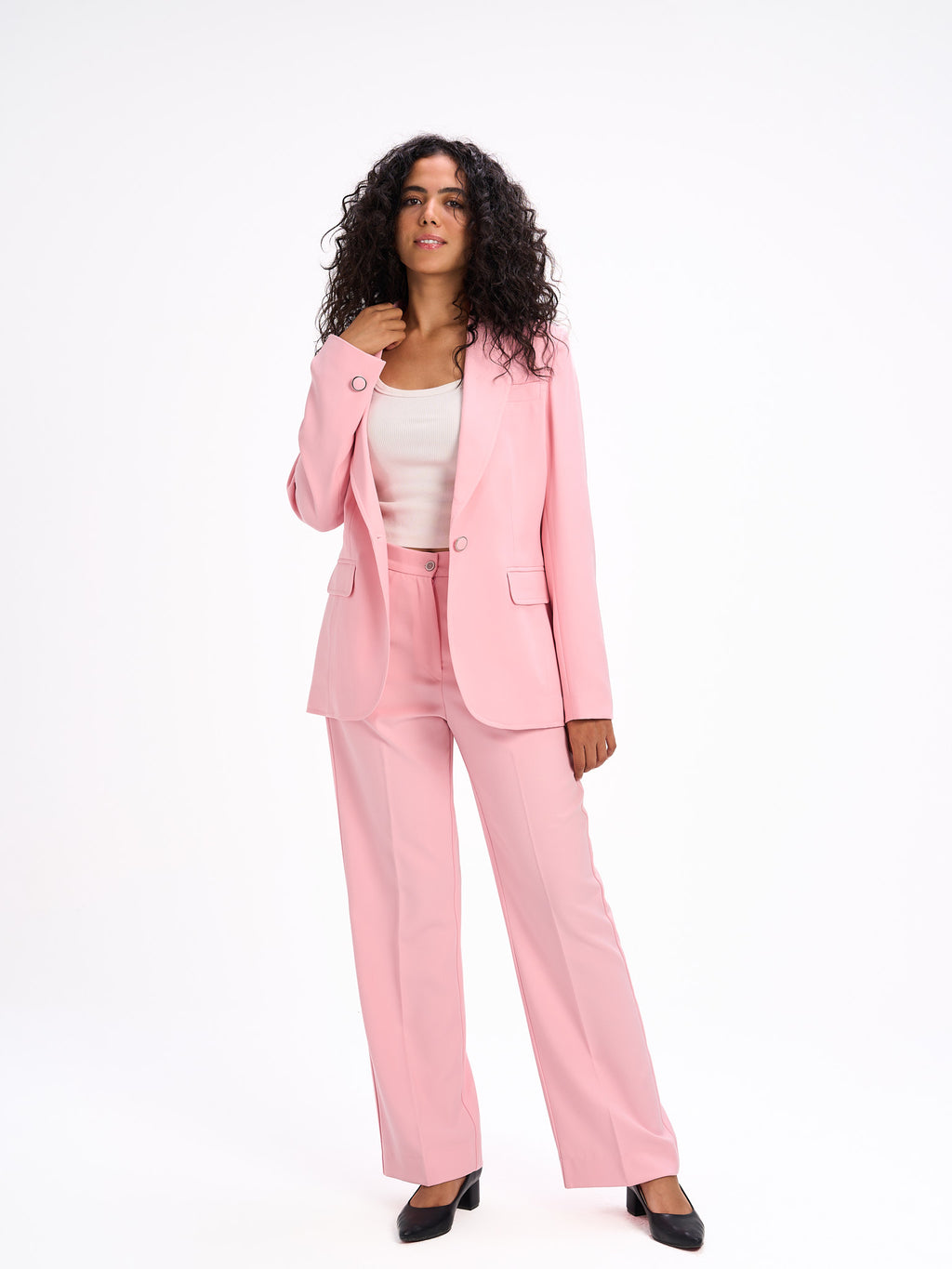 Elora pink suit