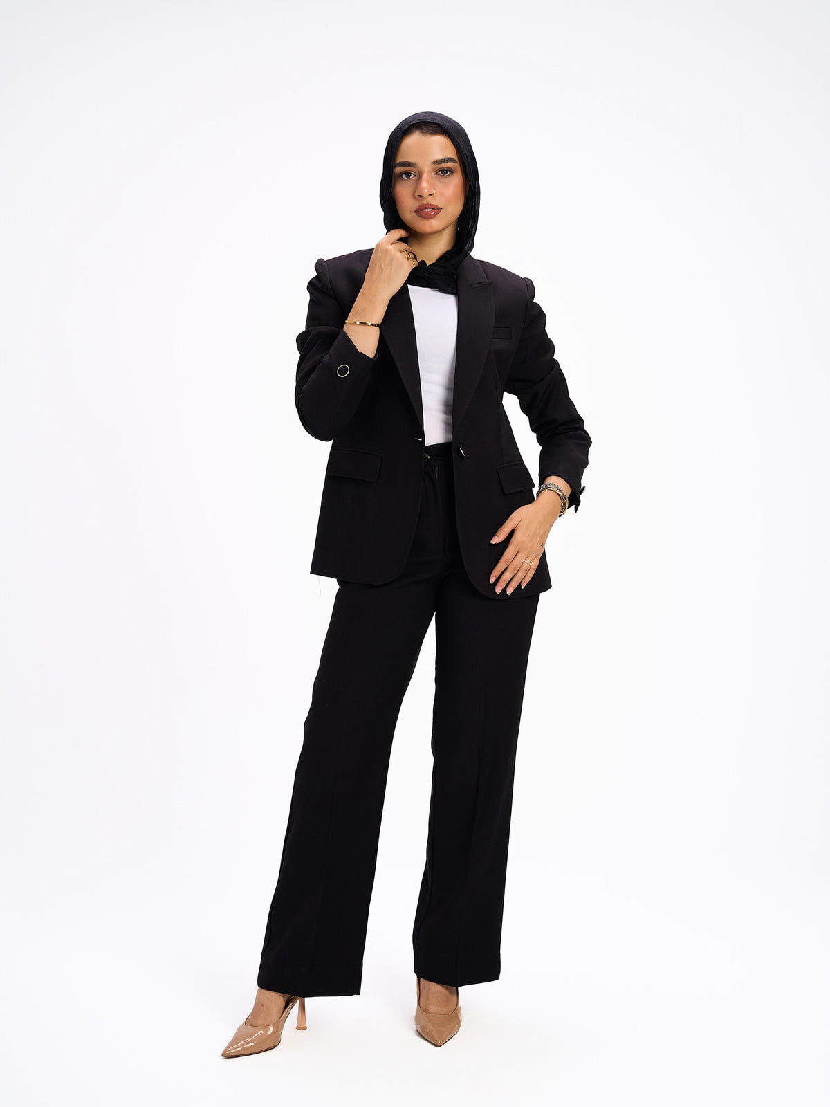 Elora black suit
