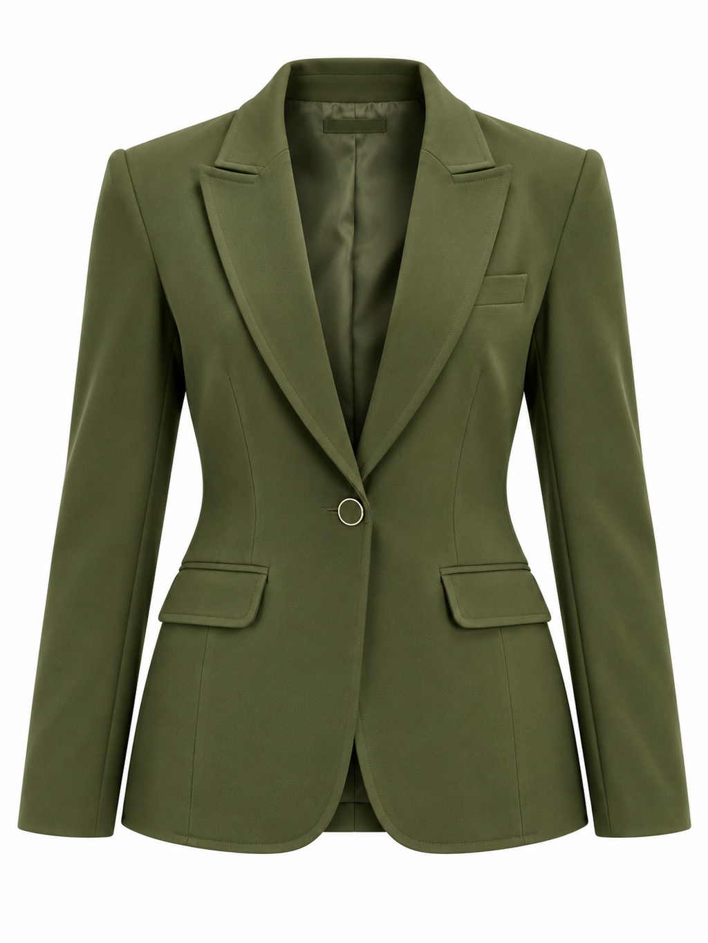 Elora olive green blazer