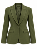 Elora olive green blazer