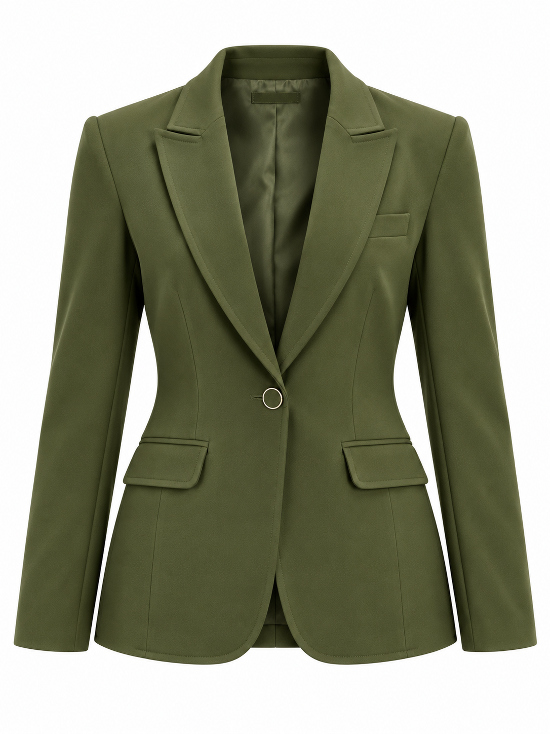 Elora olive green blazer