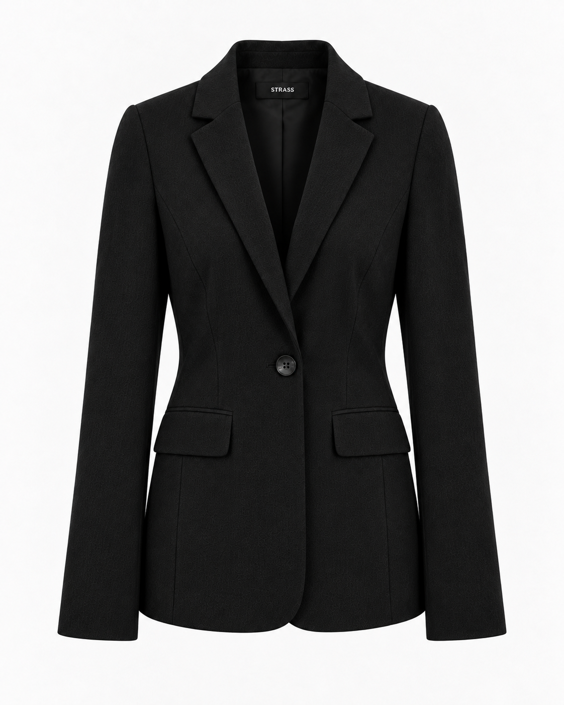 classic black blazer