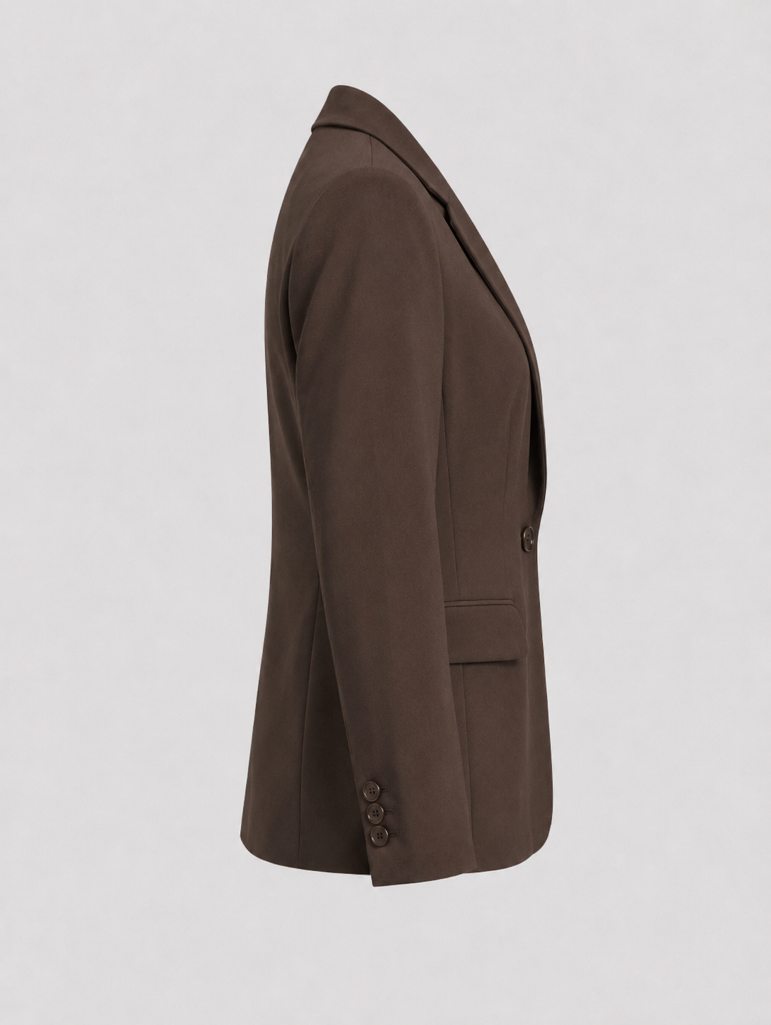 classic brown blazer