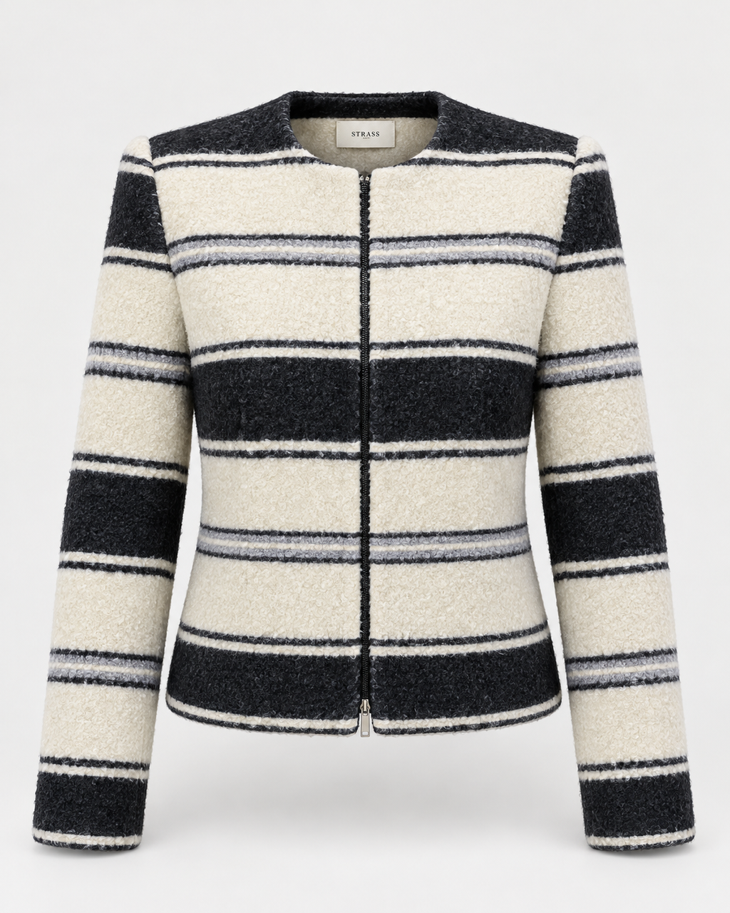 Fur zipper jacket