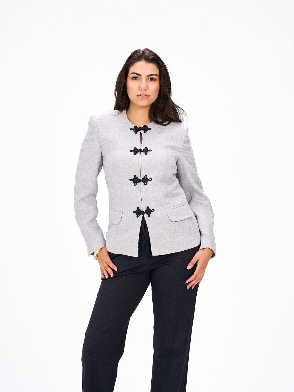Royal grey blazer