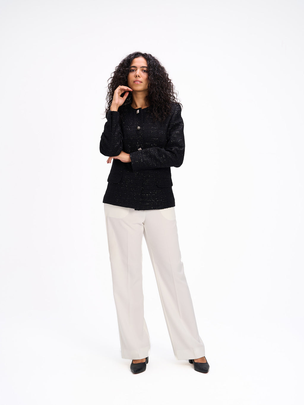 Strass black blazer
