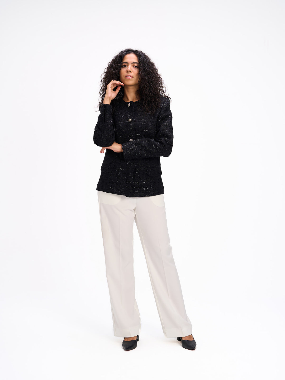 Strass black blazer