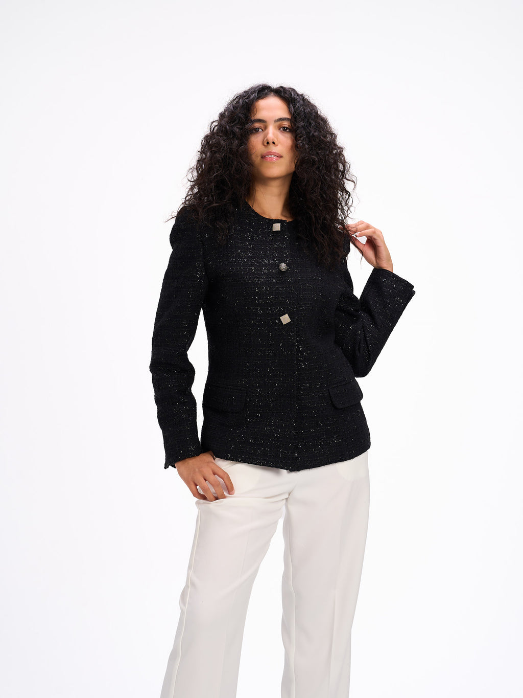 Strass black blazer