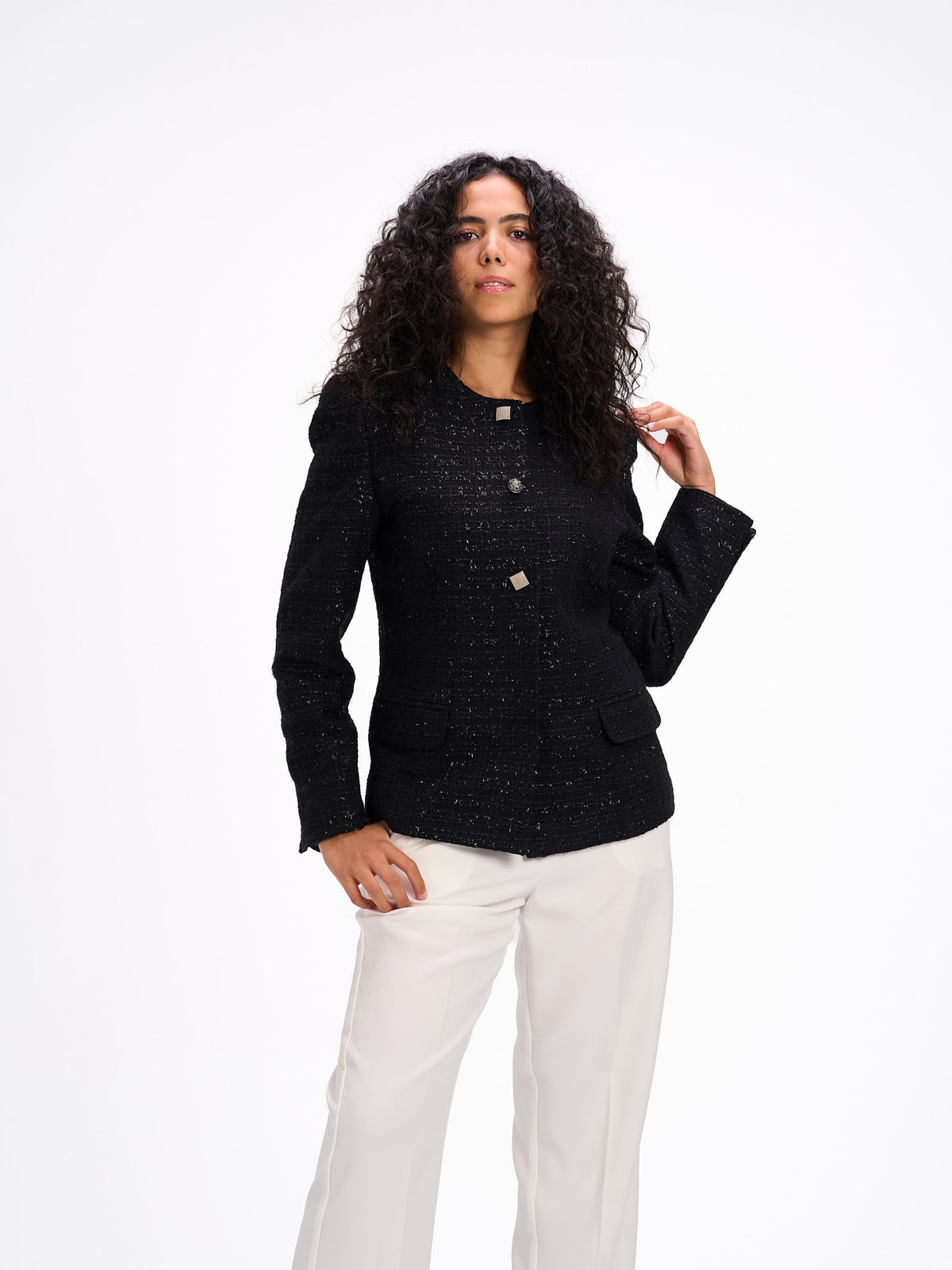 Strass black blazer