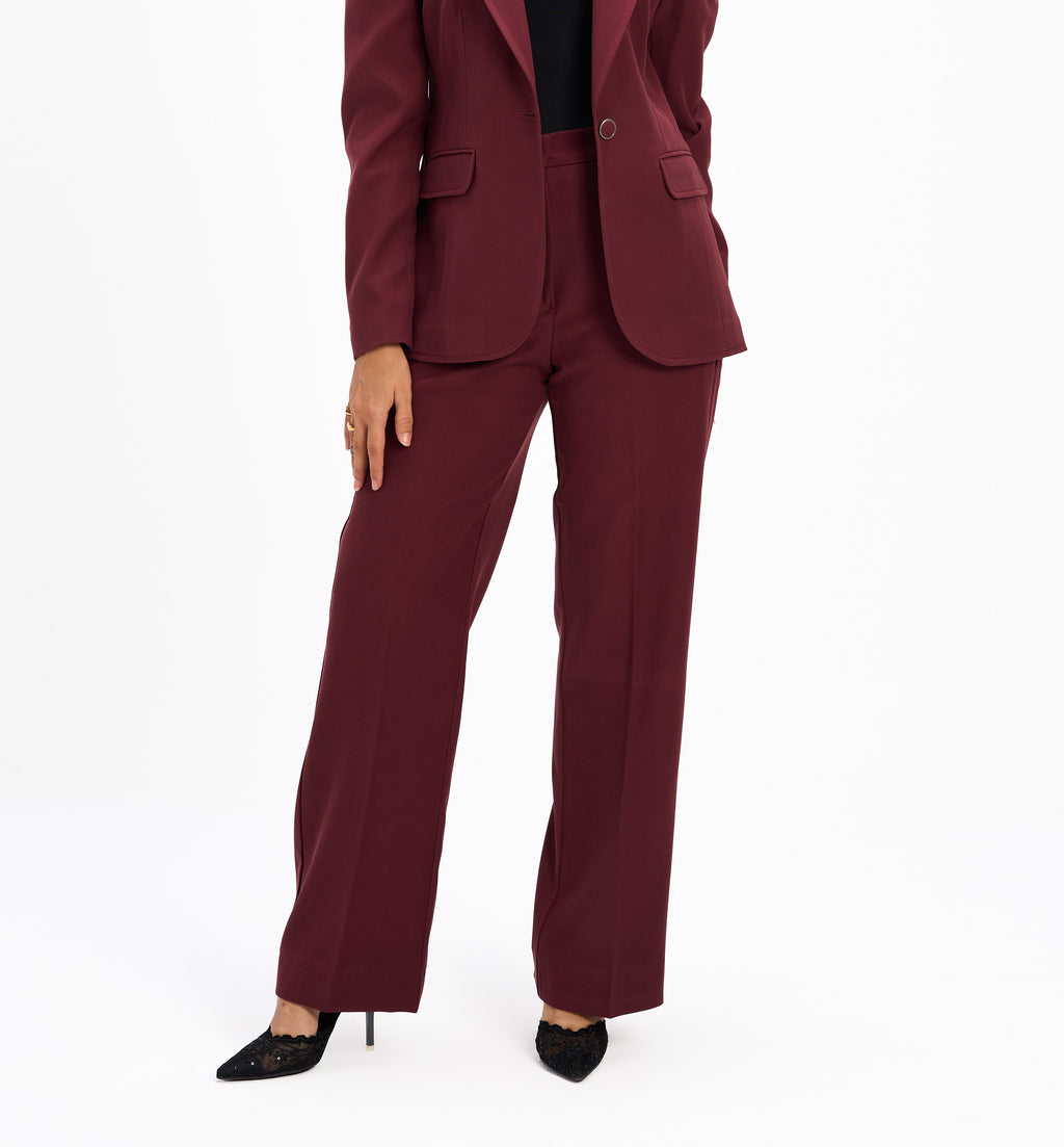 Elora burgundy pants