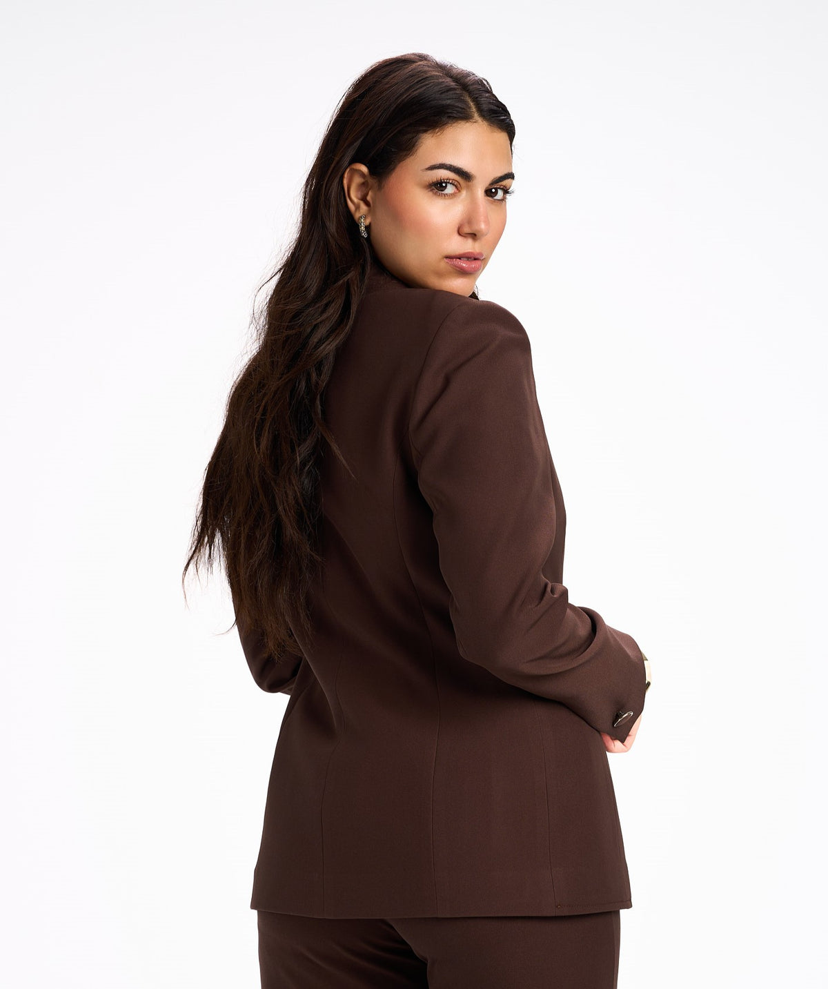 Elora brown blazer