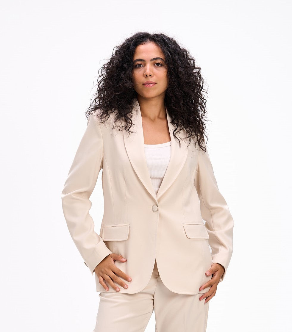 Elora beige blazer