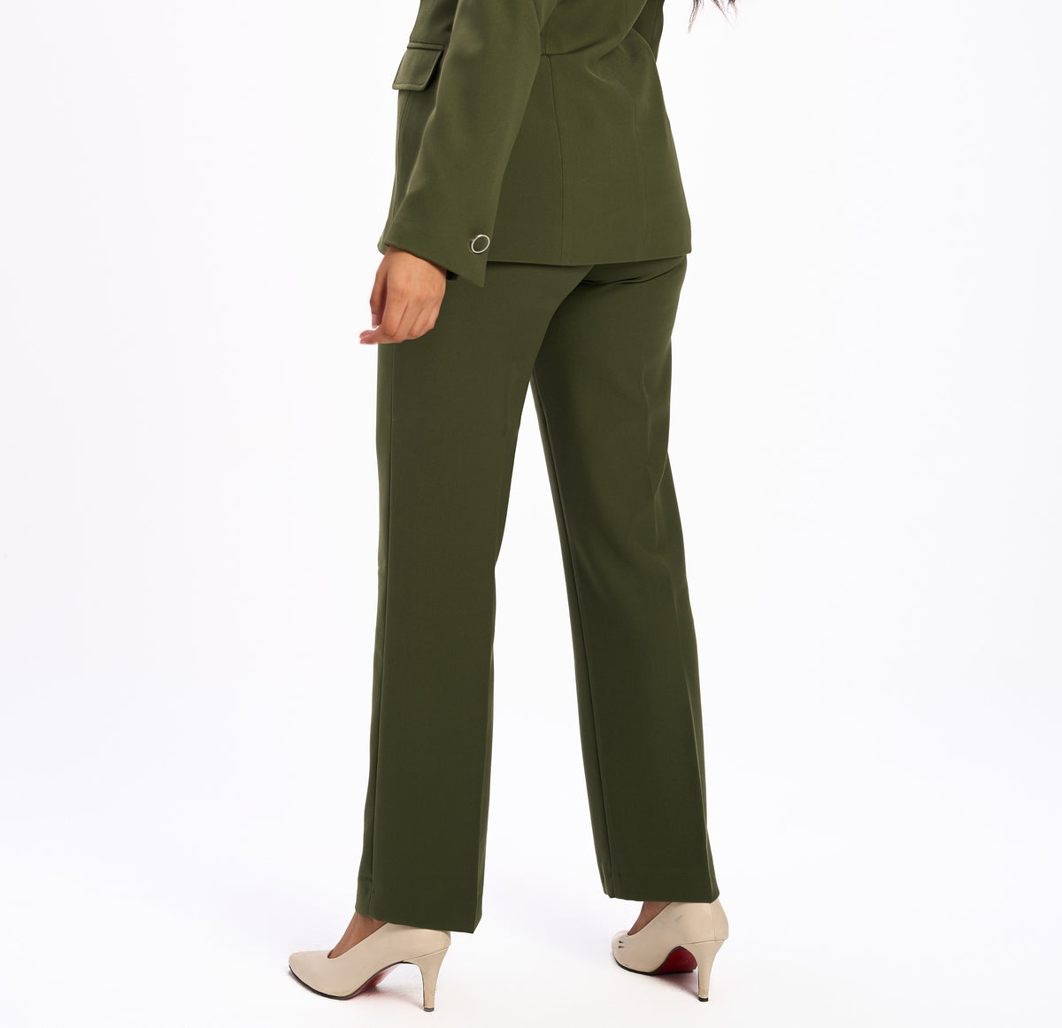 Elora olive green pants