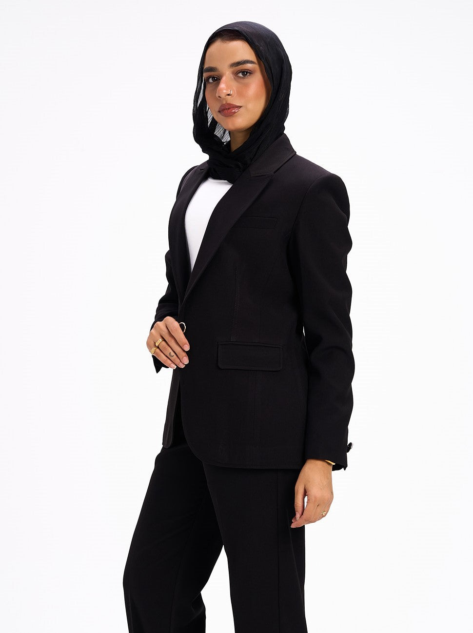 Elora black blazer