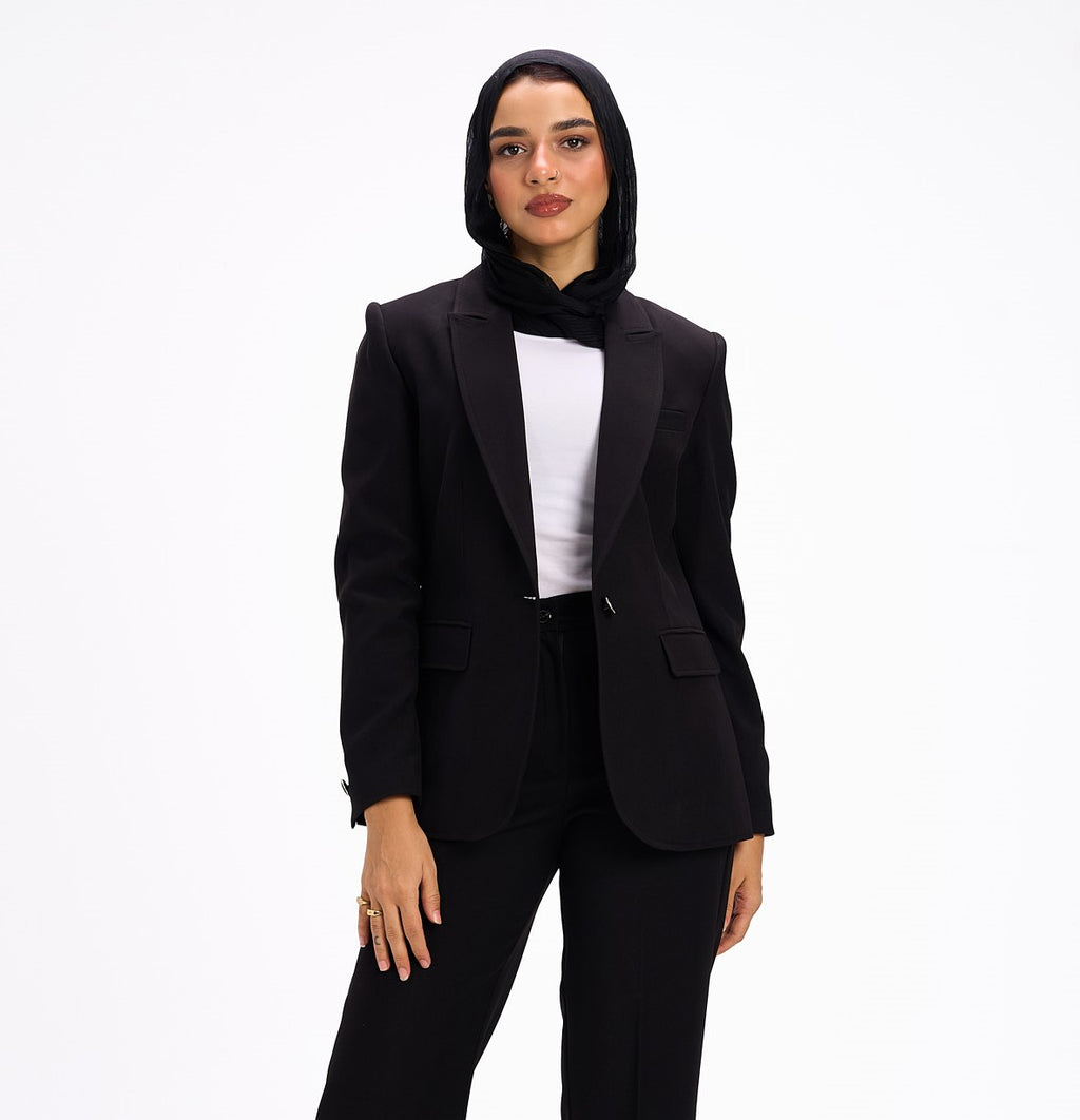Elora black blazer