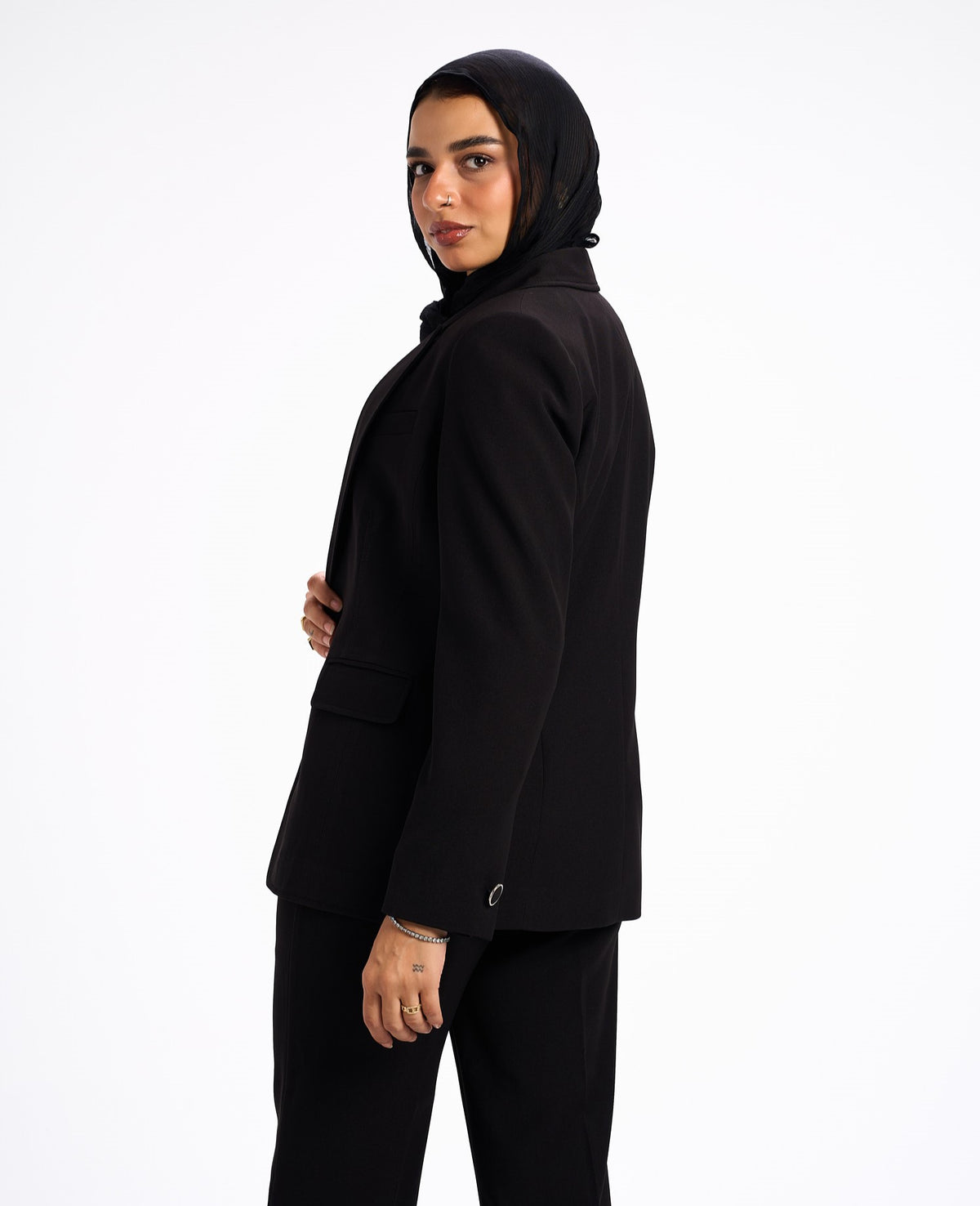 Elora black blazer