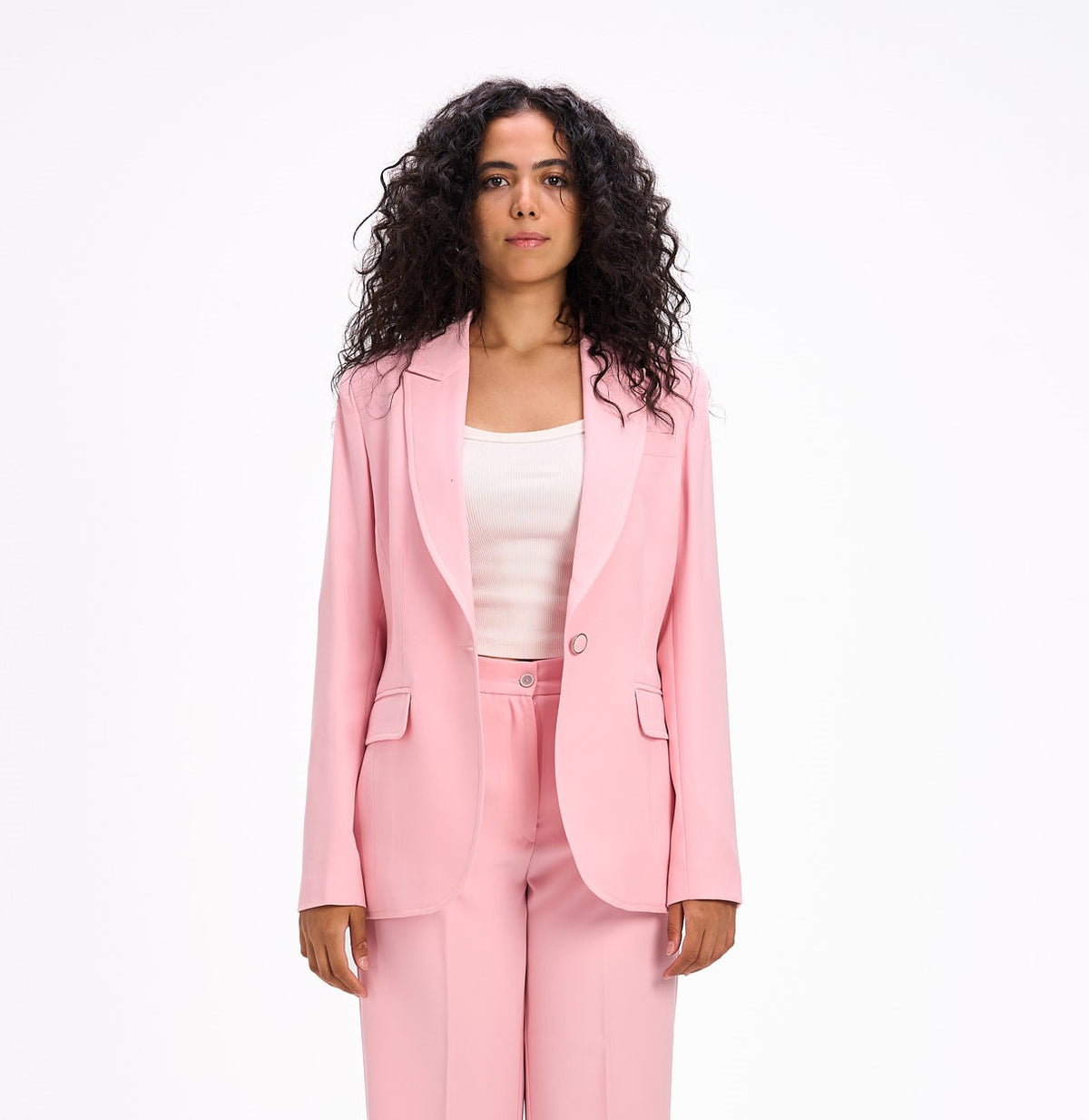 Elora pink blazer