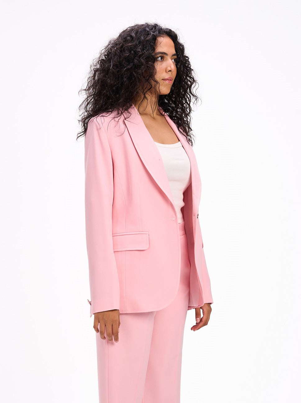 Elora pink blazer